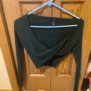 Forever 21 cross sweater